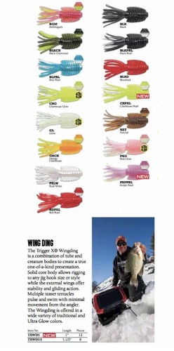 Packs trigger ice fishing - trigger, x