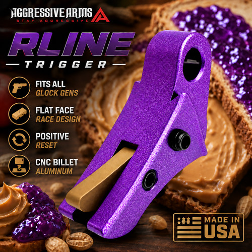 Aggressive arms purple - arms, tan