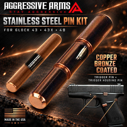 Aggressive arms bronze - bronze, copper